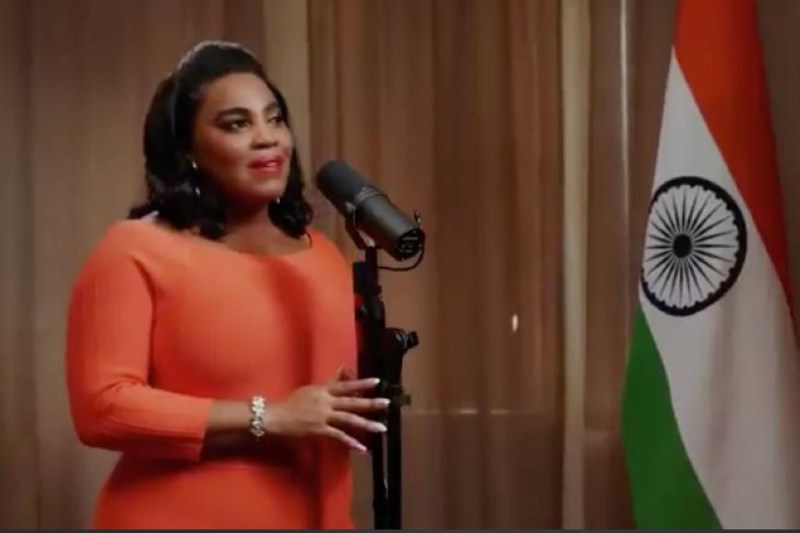 आजादी के महोत्सव पर अमेरिकी सिंगर Mary Millben गाया 'ओम जय जगदीश हरे'