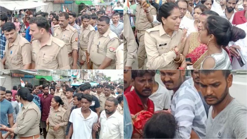 अपराधी को पकड़ने गई पुलिस को मौके से भागना पड़ा, सीओ ने बताया टीम लगाई गई