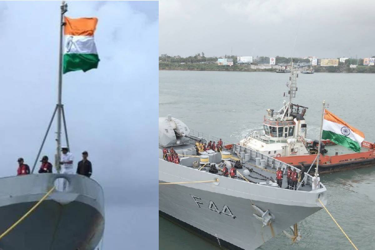  Indian Navy Warships Hoist Tricolour Across 6 Continents, 3 Oceans, watch video