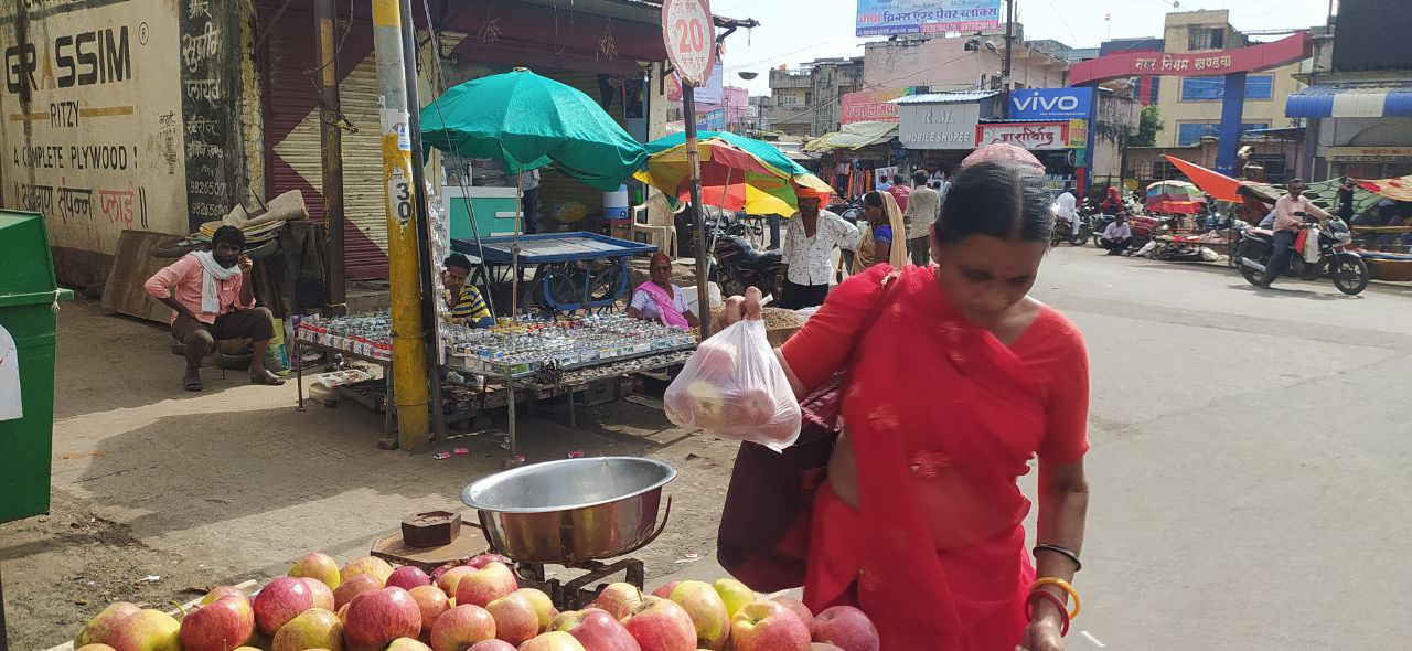 Non-standard polythene reaching home from retail shops