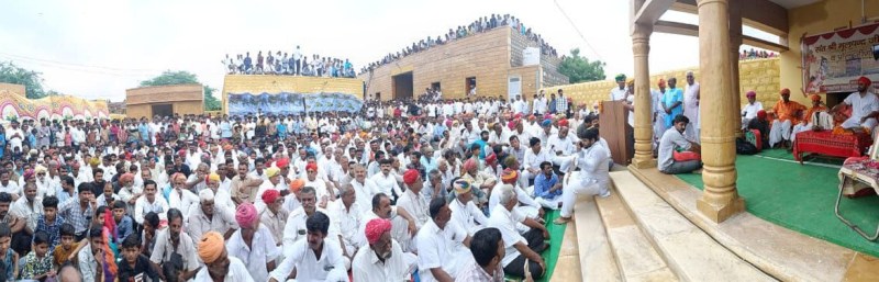 कृष्ण जन्माष्टमी एवं संत मूलचंद जयंती पर नवनिर्मित प्रोल का उद्घाटन