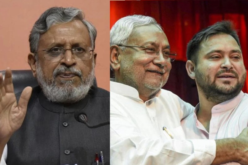 BJP leaders Sushil Kumar Modi targetted Nitish Kumar government for taking the dynastic politics forward in Bihar