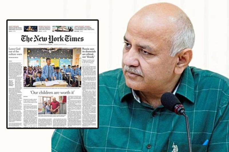 New York Times issued a strong response on Its Manish Sisodia Report