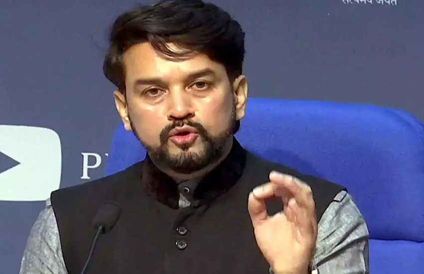 Swarag Raj अनुराग ठाकुर का केजरीवाल पर हमला, कहा- दिल्ली में स्वराज नहीं बल्कि ...