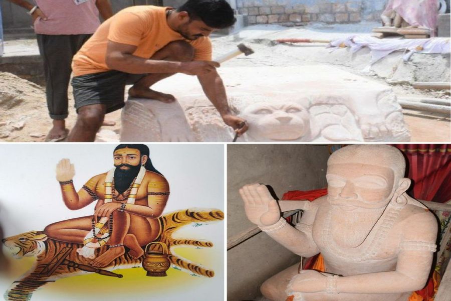 Lok Devta Baba Ramdev :जानिए कहां तैयार हो रही है , लोक देवता बाबा रामदेव के गुरु बालीनाथ की भव्य प्रतिमा