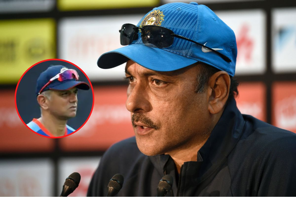 Rahul Dracid and Ravi Shastri