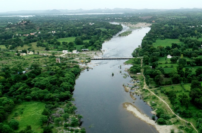 राजस्थान की यह खास नदी इन दिनों है उफान पर
