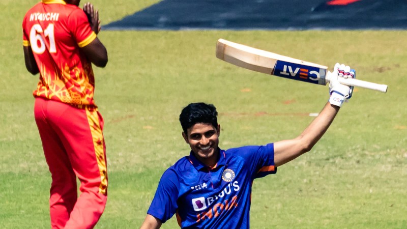 most runs in the last 5 odi innings for india Shubman Gill