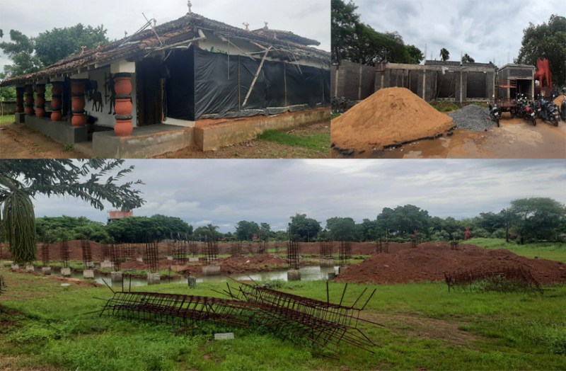 पुरखौती मुक्तांगन में दुकान व टिकट काउंटर निर्माण में देरी