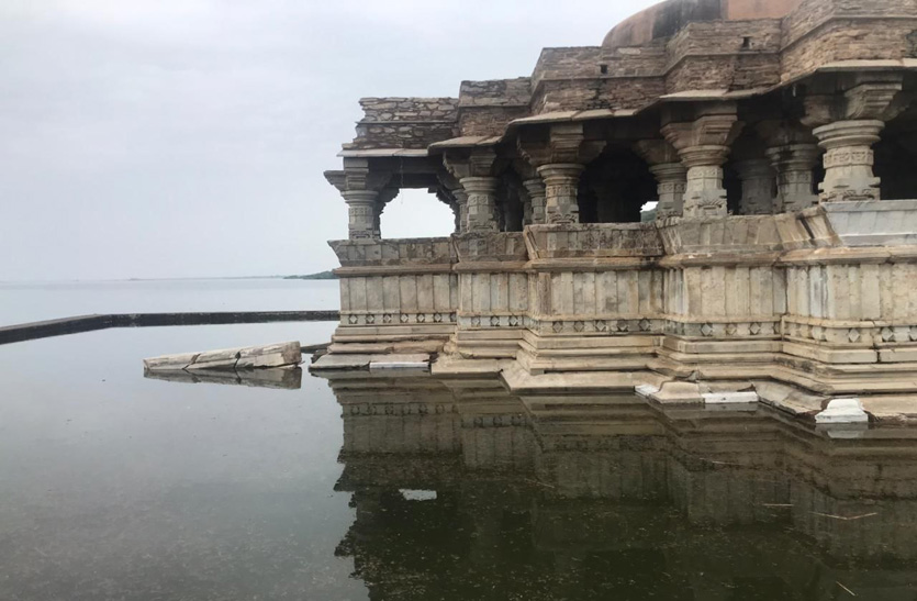 बीसलपुर बांध: भीलवाड़ा व चित्तौडगढ़़ की बारिश से भरा बांध