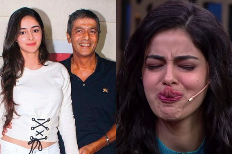 Chunky Pandey का नाम लेकर बॉलीवुड एक्टर ने Ananya Pandey के टेलेंट पर कही ये बात