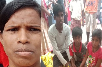 बाढ राहत शिविर में मृत रूबी और अनाथ बच्चे