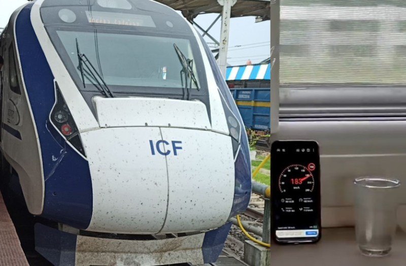 Vande Bharat train hits record 180 kmph speed limit in trial run at ko