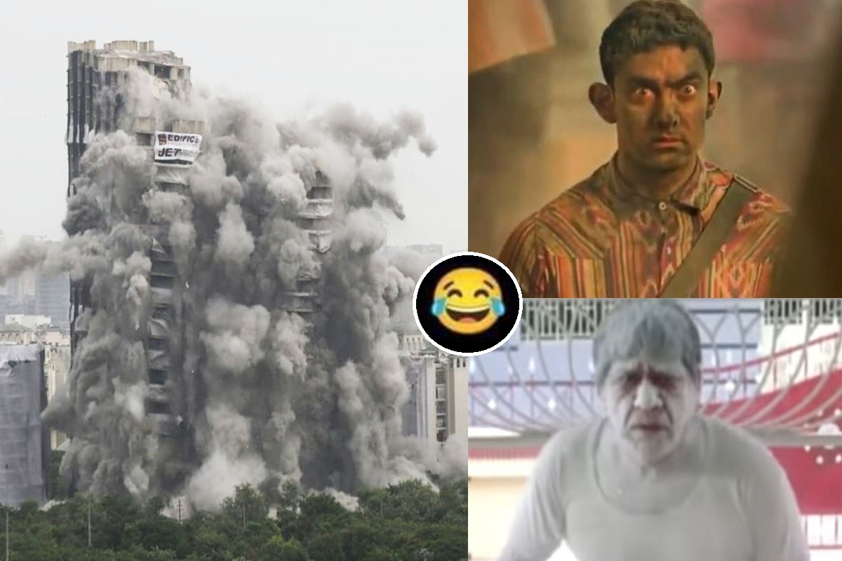 Noida Twin Tower Demolition पर वायरल हुए ये बॉलीवुड मीम्स