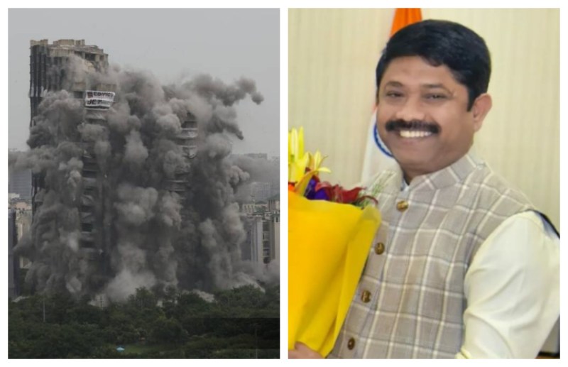 अखिलेश और मायावती के राज में बनी इमारत पाकल झपकते ही हुई ध्वस्त- नंद गोपाल नंदी