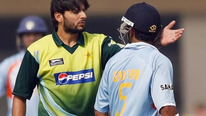 asia cup 2022 indvpak shahid afridi angry about gautam gambhir india