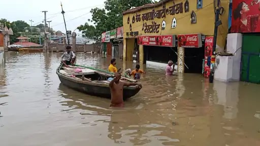 File Photo of Flood in Prayagraj co related to kashi