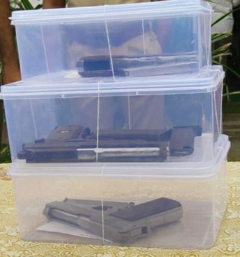 मध्यप्रदेश से बाड़मेर तक पहुंच रही अवैध हथियारों की खेप, तीन पिस्टल, चार मैग्जीन व कारतूस जब्त