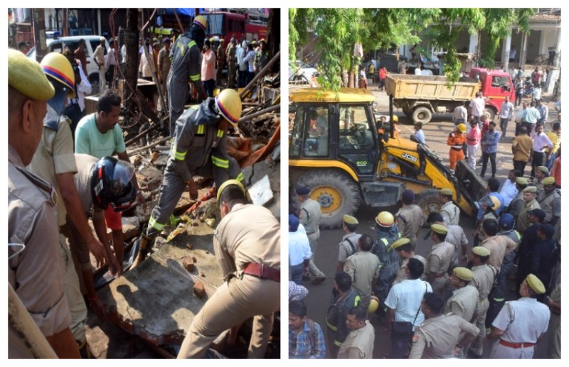 प्रयागराज में बड़ा हादसा: मलबे में दबी रही 30 मिनट तक 11 जिंदगियां, पांच की मौत, जांच टीम गठित
