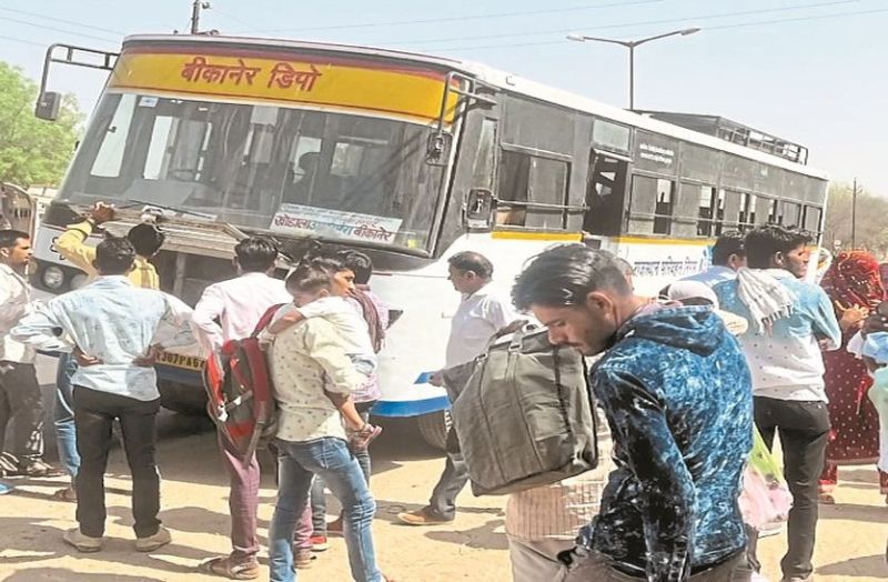 खड़ी बसों के लिए रोडवेस हर महीने भर रहा है एक करोड़ टैक्स