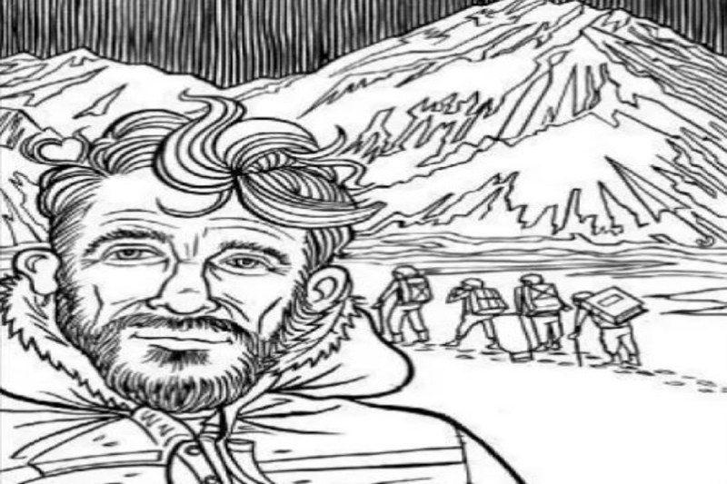 Optical Illusion News Can You Sopt 8 Hidden Objects in Mountain climbing Image