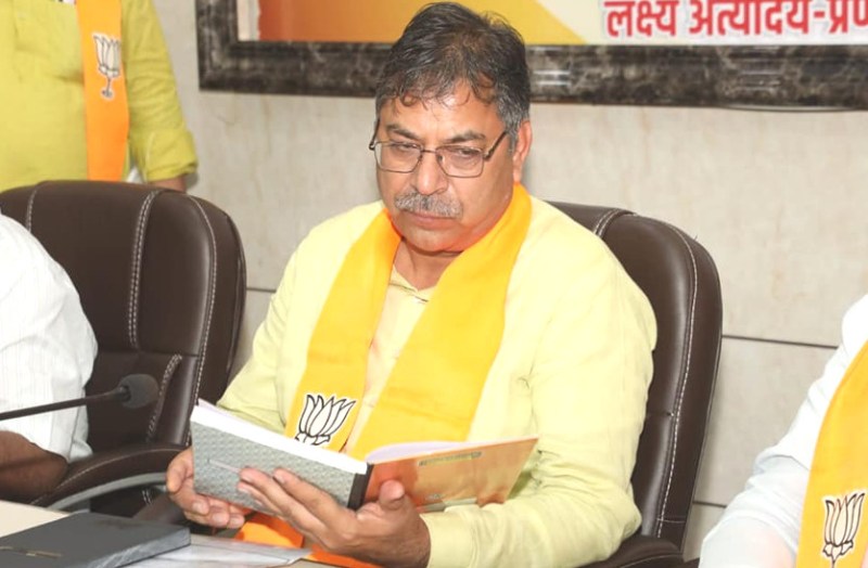 Rajasthan BJP President Satish Poonia letter on 3 Years tenure