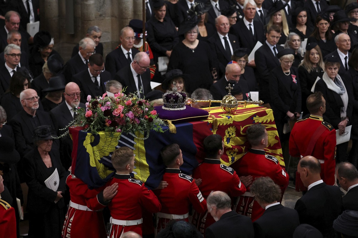 Queen Elizabeth II Funeral: State funeral begins at Westminster Abbey