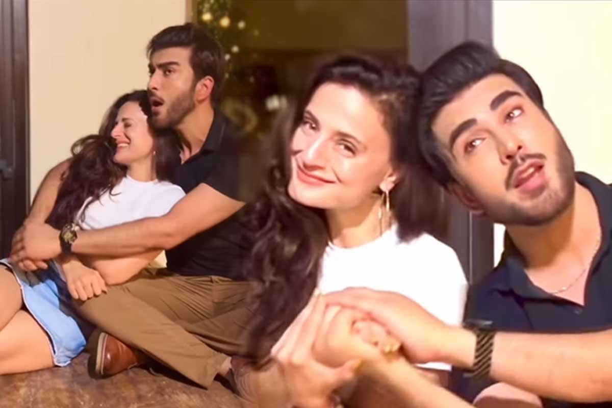 ameesha patel romantic video with pakistani actor imran abbas 