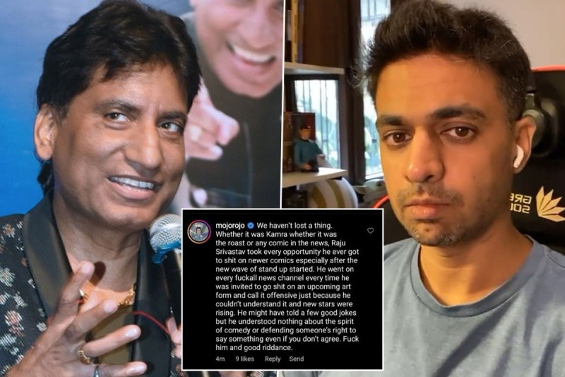स्टैंडअप कॉमेडियन Rohan Joshi ने Raju Srivastav के निधन को बयाया 'कर्मा'