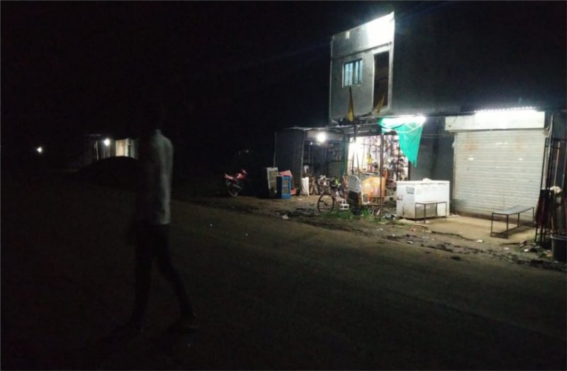Street lights not installed in villages, where they are also closed