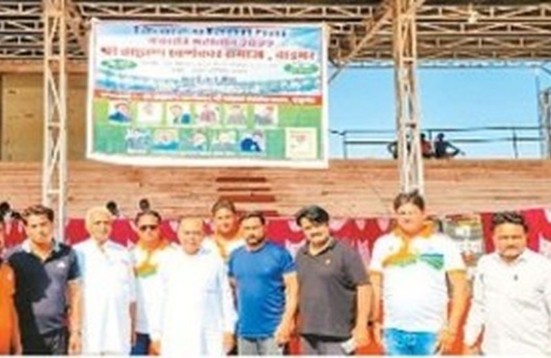 श्री ब्राह्मण स्वर्णकार समाज-क्रिकेट प्रतियोगिता का आगाज