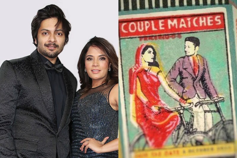richa chadha ali fazal skip the no phone policy at their wedding