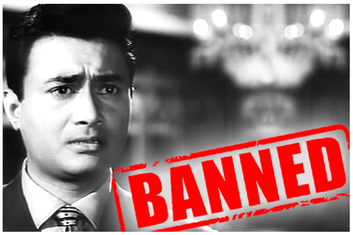 actor dev anand was banned from wearing black coat in public place