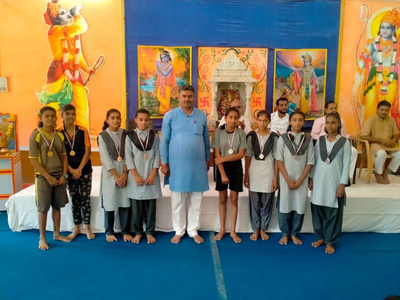 विभाग स्तरीय एथेलेटिक्स प्रतियोगिता में खिलाडिय़ों ने दिखाया दमखम