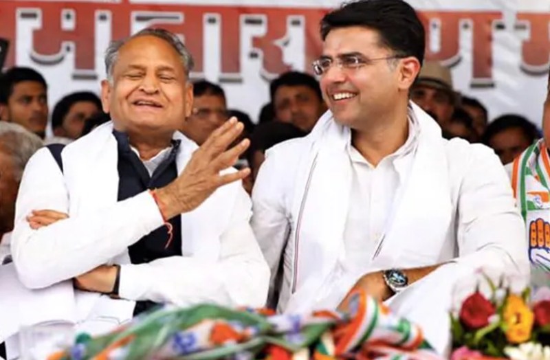 Rajasthan Congress Ashok Gehlot with Sachin Pilot Good Days Rare Pics