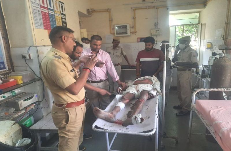 लोक परिवहन बस की टक्कर से दादा- पोते की दर्दनाक मौत, घर में 17 साल बाद जला इकलौता चिराग बुझा