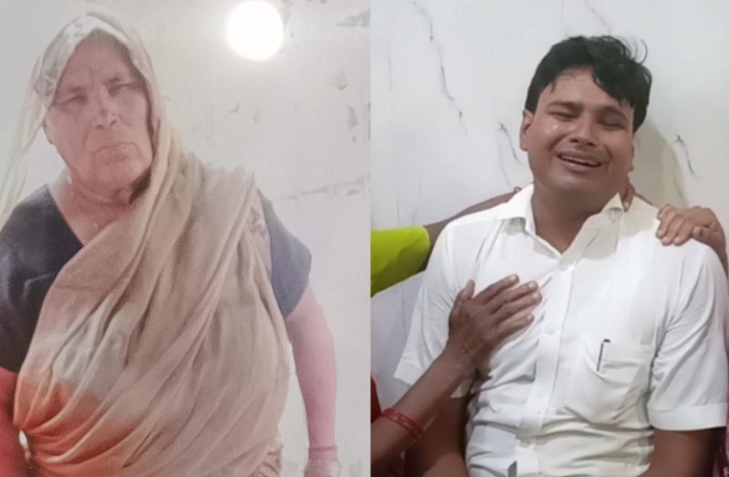 woman died in road accident in bharatpur