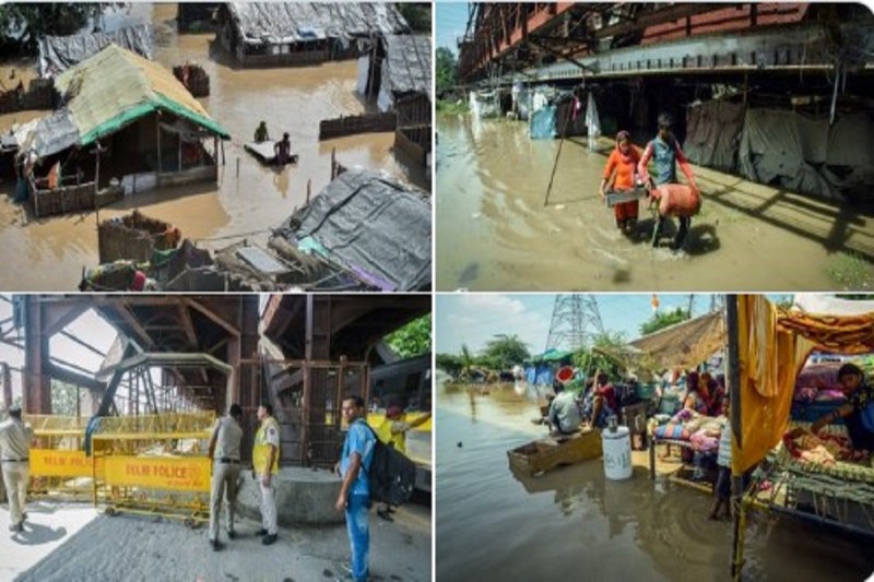 Video: Yamuna river is flowing above danger mark in Delhi