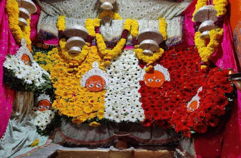 टीले की खुदाई में निकली थी धनोप माता