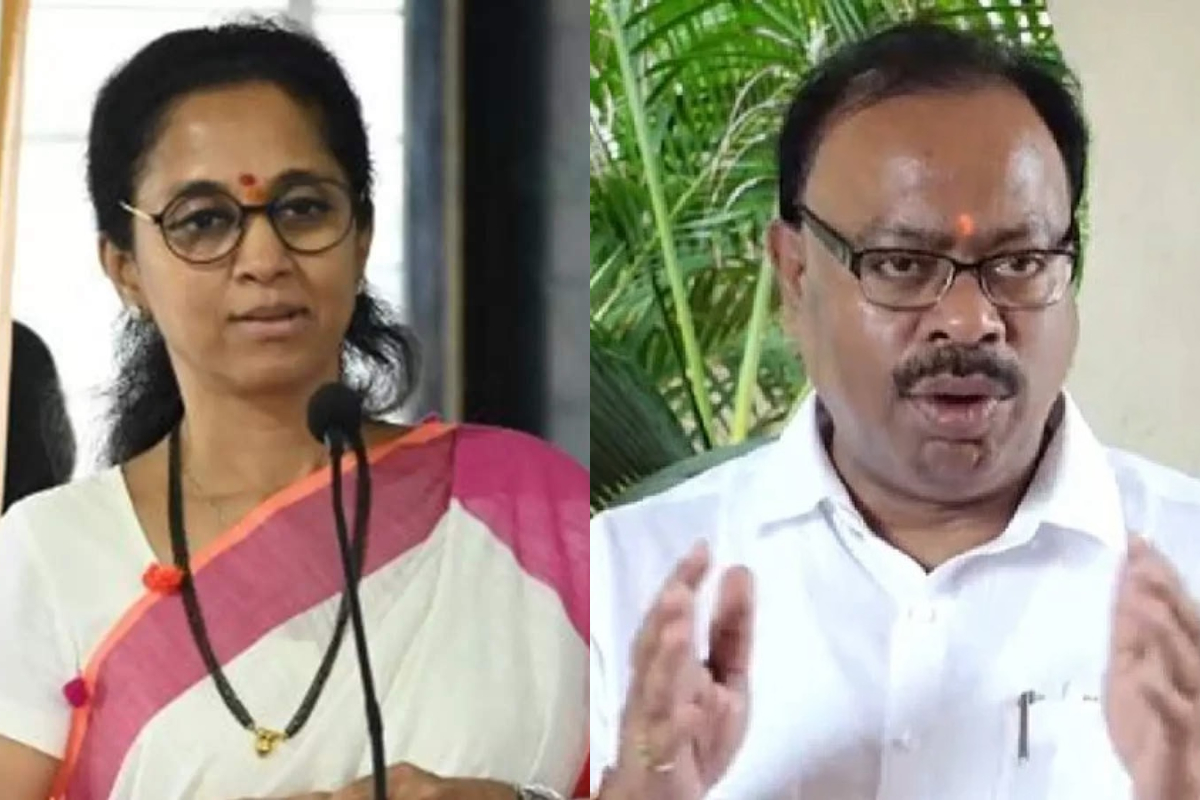 NCP MP Supriya Sule targets BJP Chief Chandrasekhar Bawankule