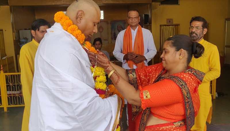 मुस्लिम युवक ने धर्म परिवर्तन कर अपनाया हिन्दू धर्म