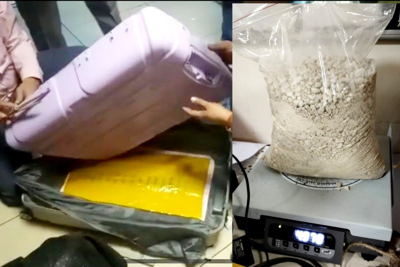Heroin seized at Mumbai International airport 