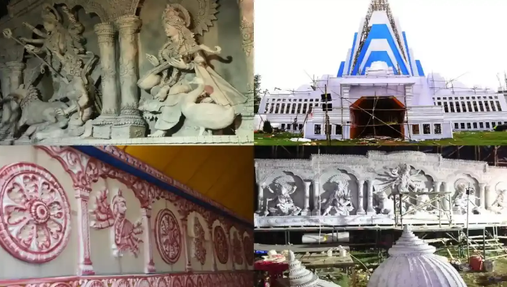 World Record height ma Durga Pandal