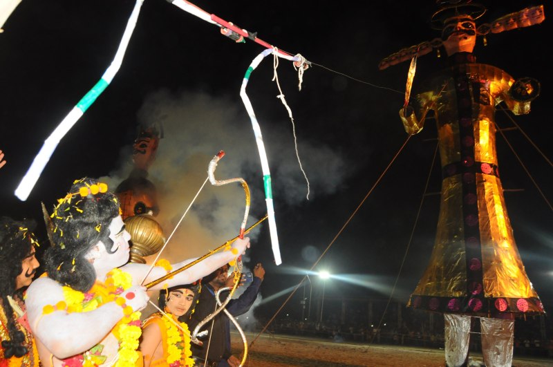 अच्छाई की जीत, राम ने किया रावण का अंत