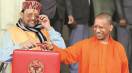 Symbolic Pics of Yogi Adityanath with Finance Minister Suresh Khanna