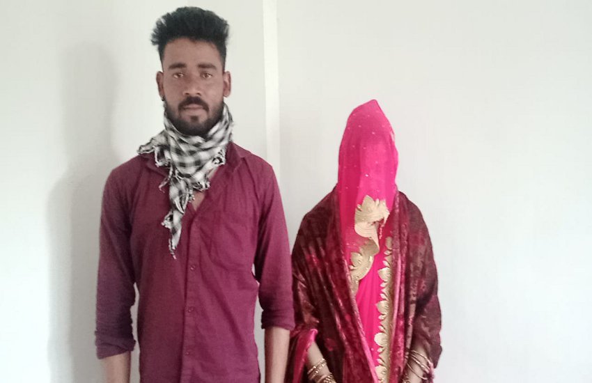 Missing girl reached police station with her husband