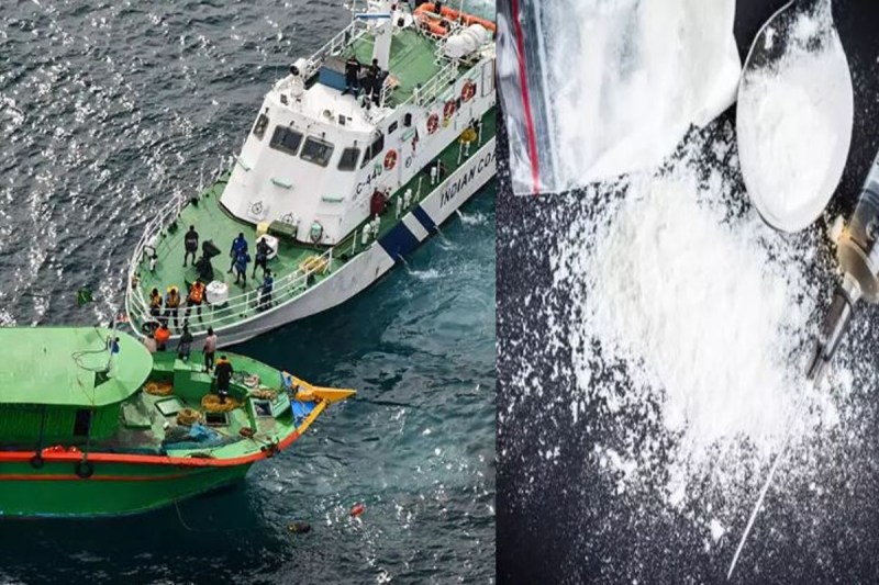 Indian Navy And NCB Big Operation In Sea 200 KG Heroin Seized From Pakistani Boat