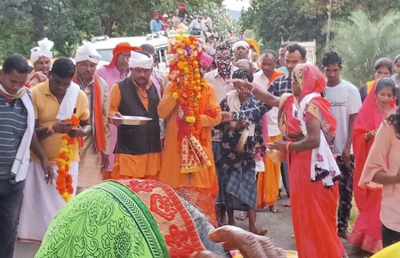 56 वर्षो बाद बस्तर दशहरा में शामिल हुई बारसूर की दंतेश्वरी मावली माता