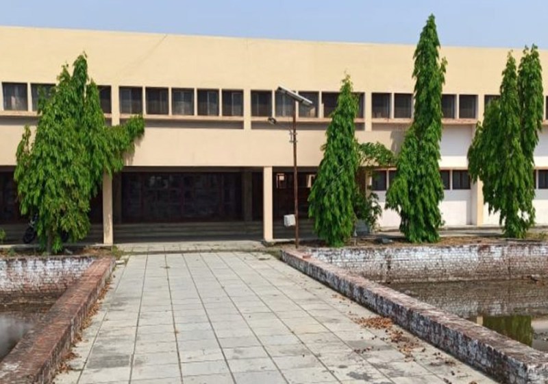 इब्राहिमपट्टी में निर्मित अस्पताल 