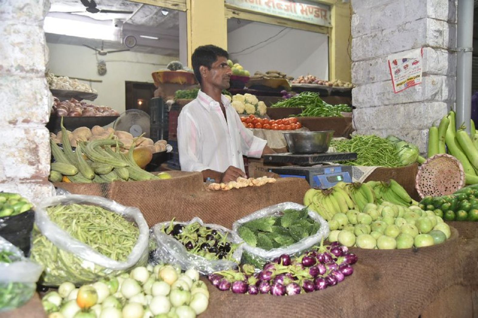 VEGITABLE PRICE---धनिया हुआ लाल, शिमला हुई तीखी, गोभी-ग्वारफली आसामान पर